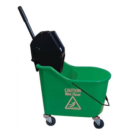 Golden Star Green Double Bucket/Wringer Combo MBU46DGRN